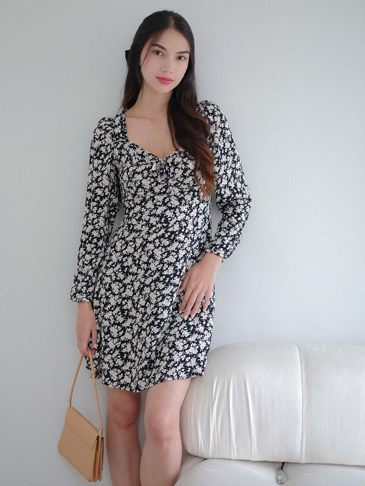 Molly mini dress - Midnight Black