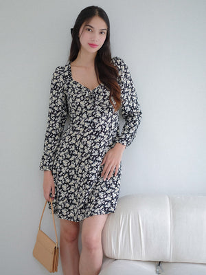 Molly mini dress - Midnight Black