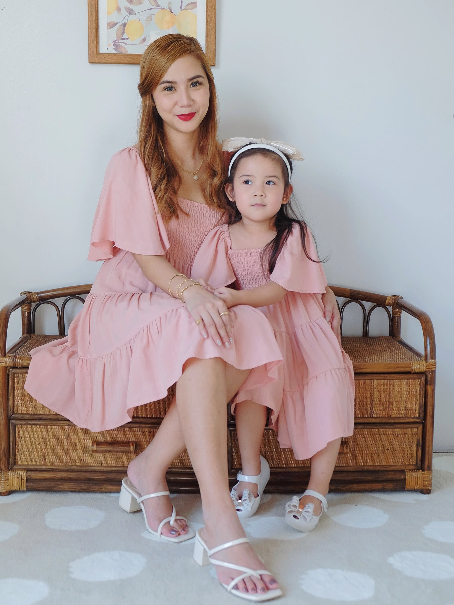 Isabelle dress - Salmon (kids)