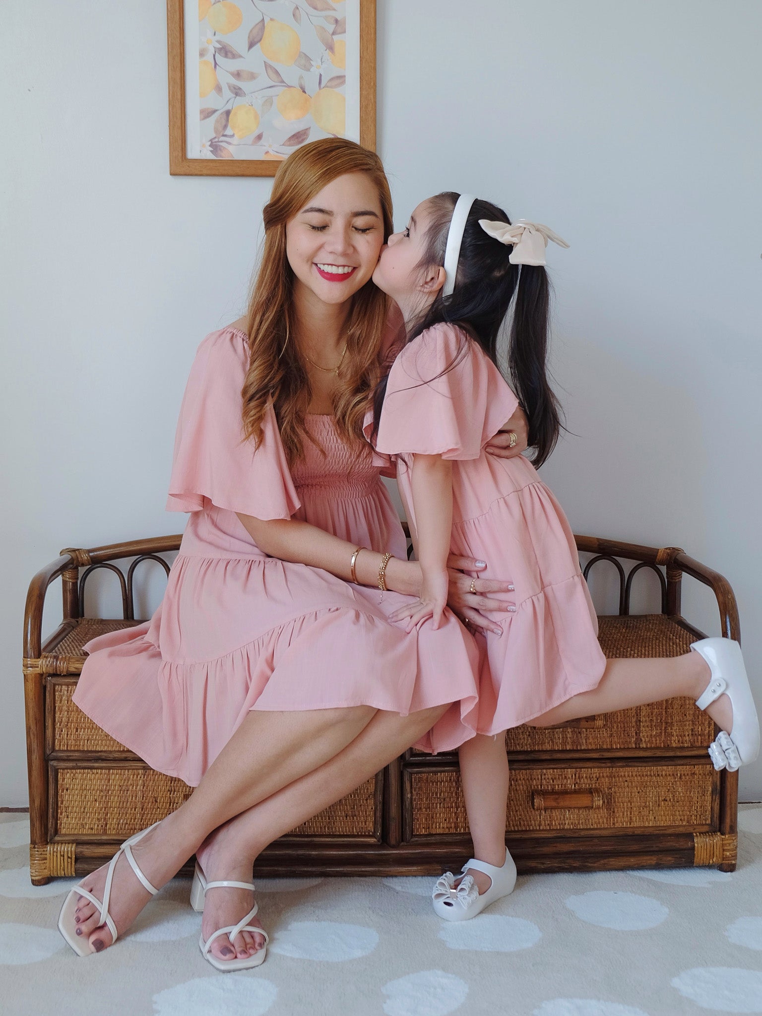 Isabelle dress - Salmon (kids)