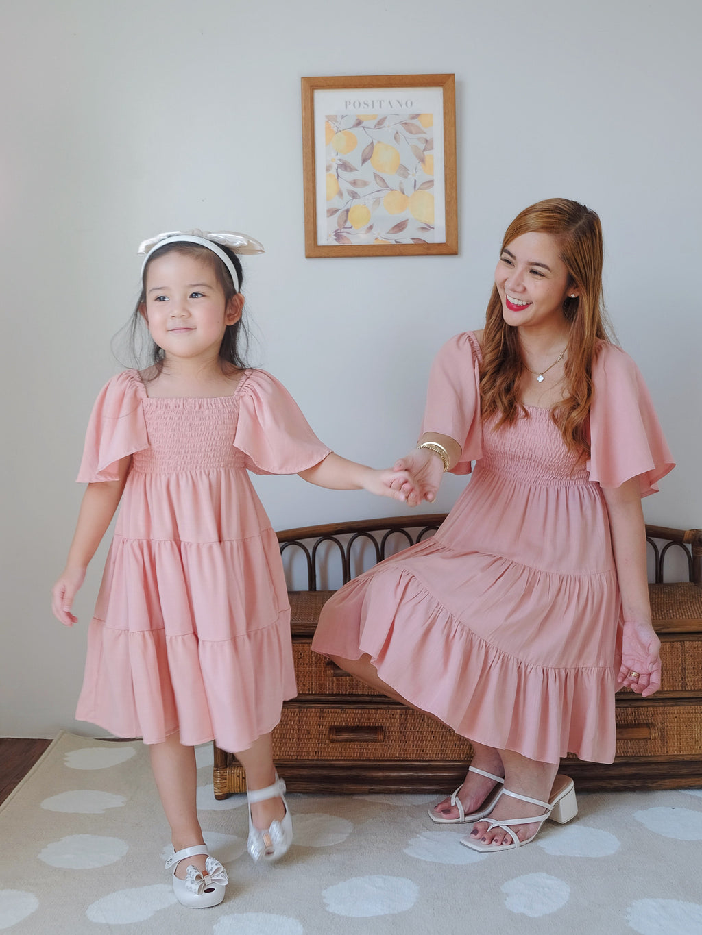 Isabelle dress - Salmon (kids)