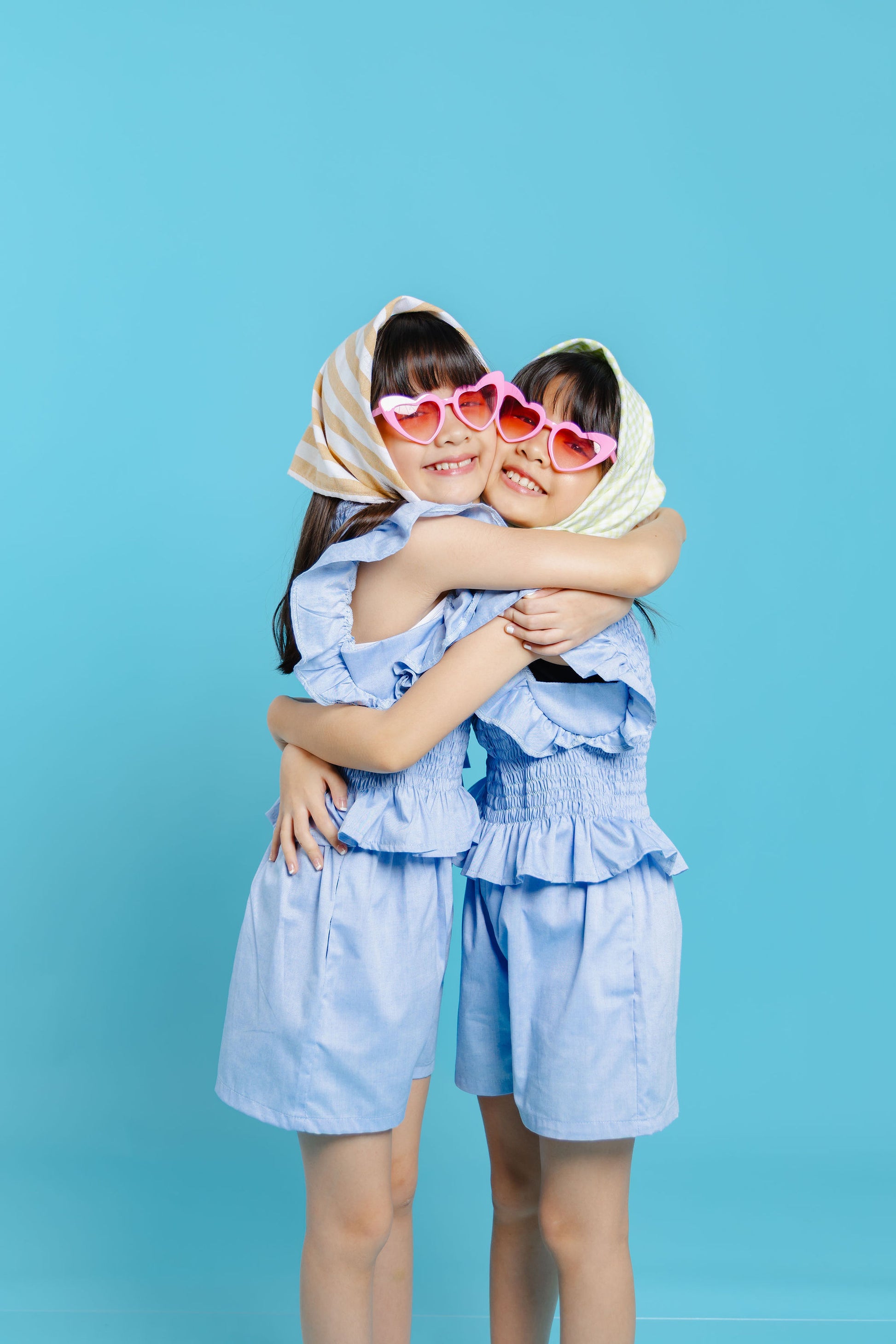 Aloha set - Denim Chambray with bandana