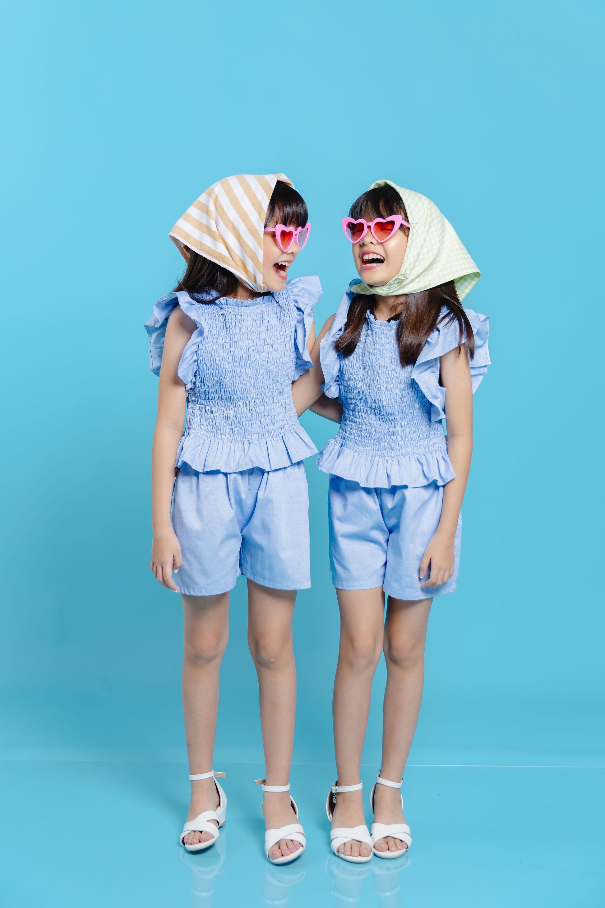 Aloha set - Denim Chambray with bandana