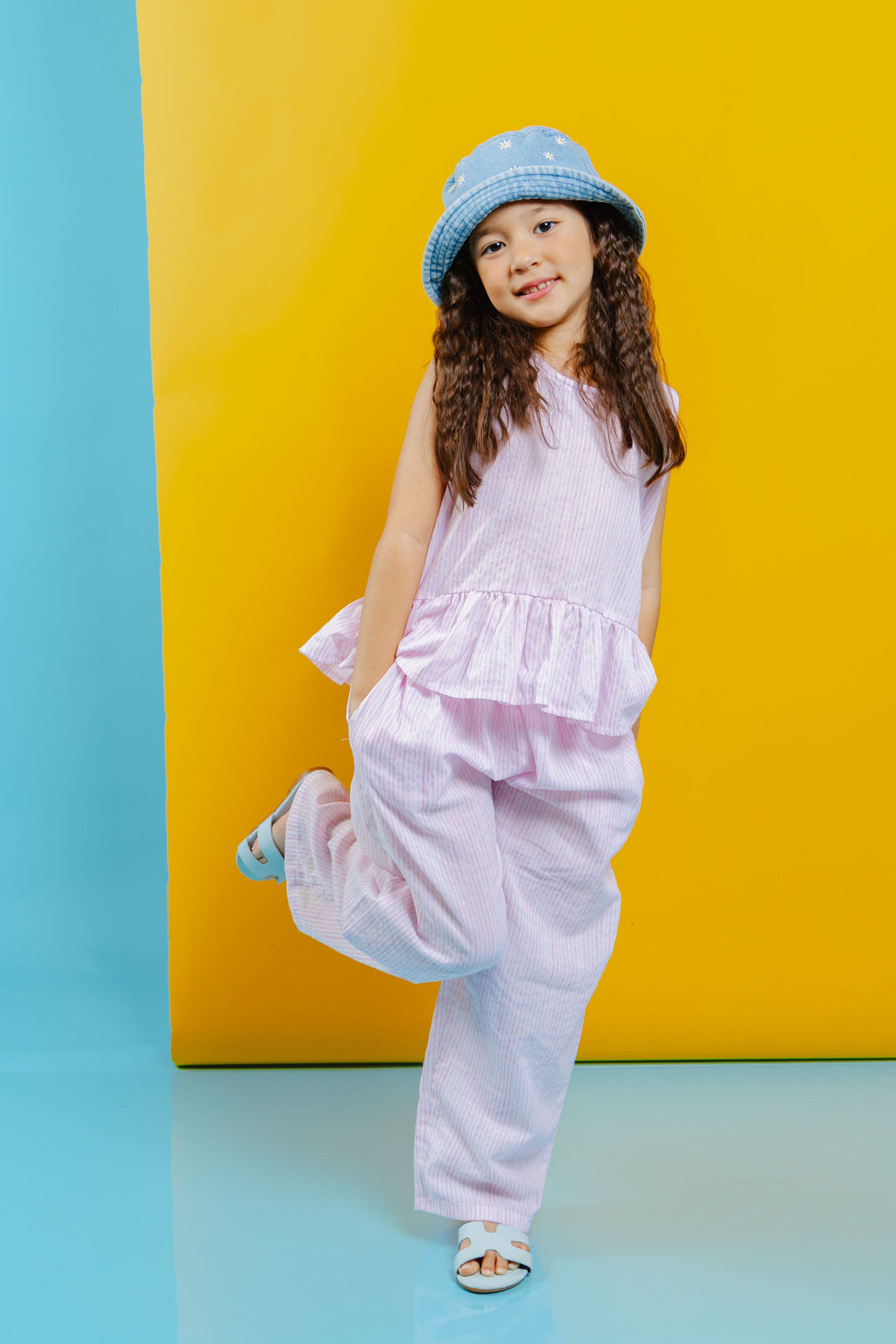 Palma set - Pink Stripes