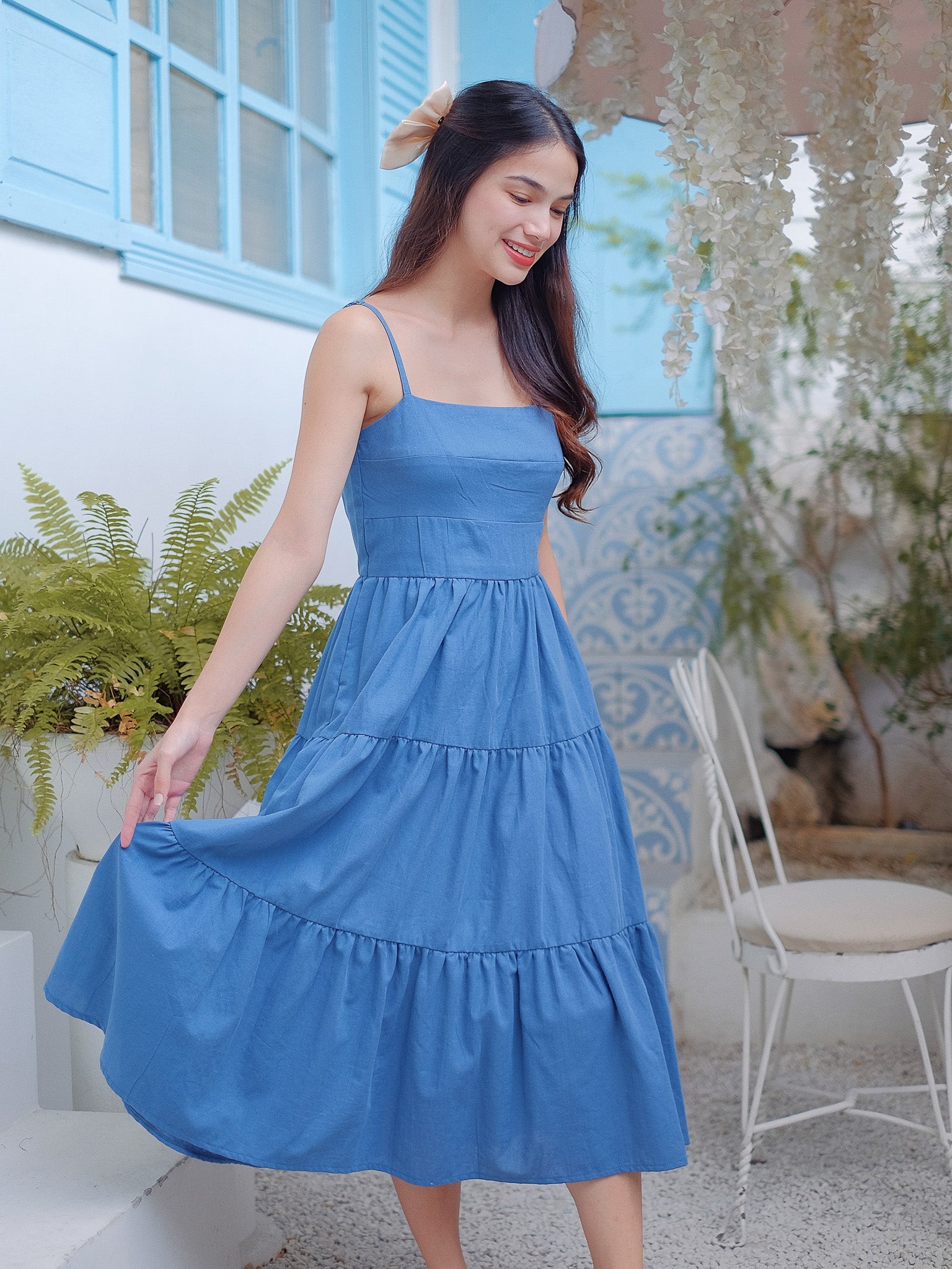 The Camille Midi Dress – Made to Order