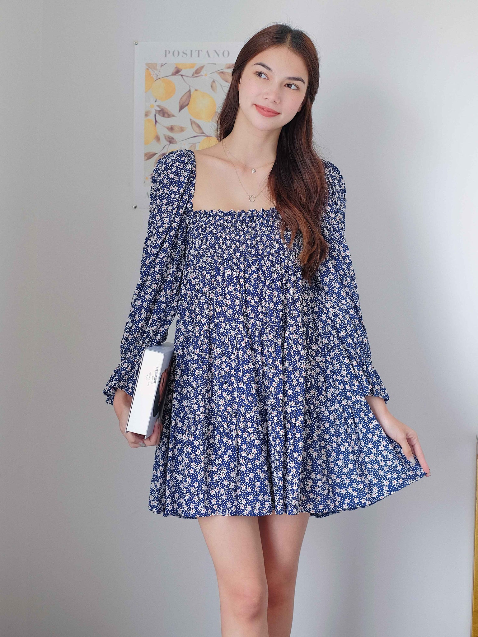 Amelia mini dress - Petunia