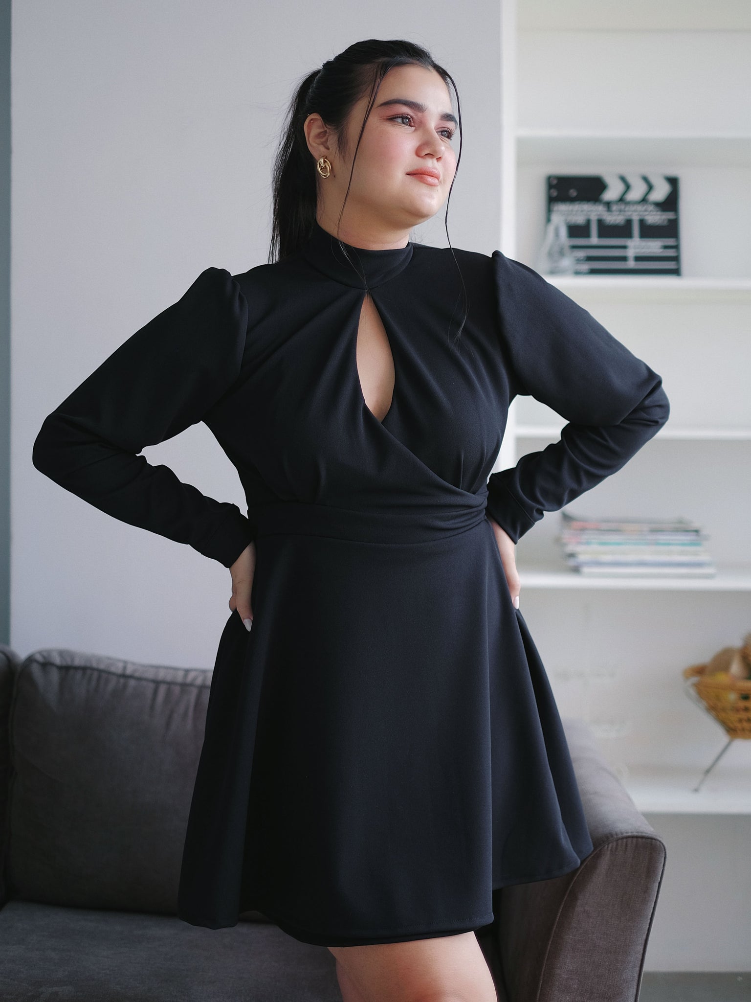 Natashia Dress - black