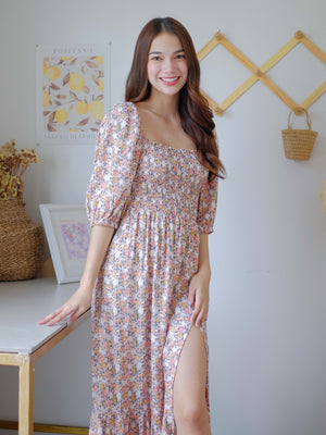 Vanessa midi dress - Rose pink
