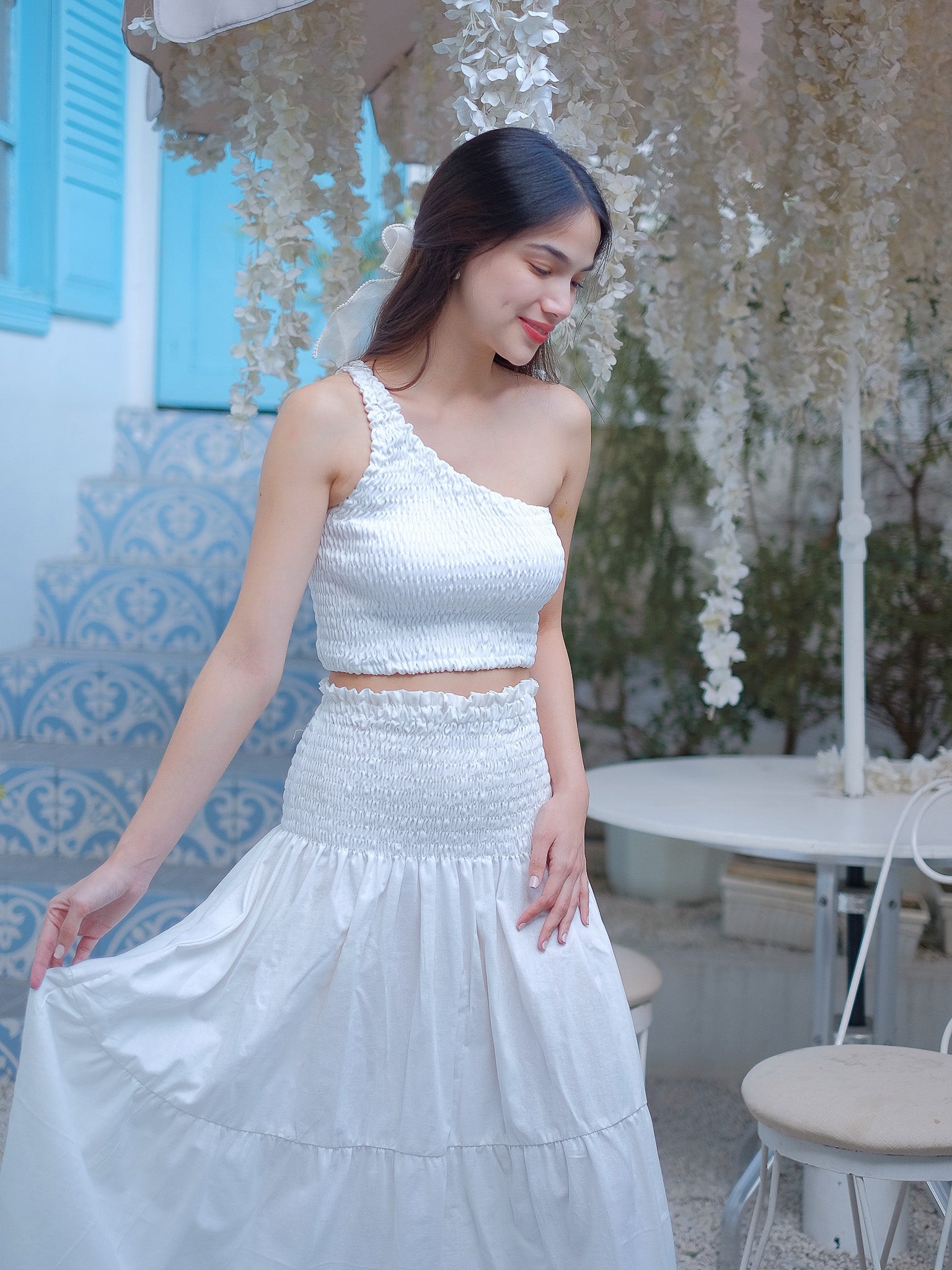 Soleil set - white