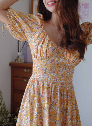 Percy mini dress - Citrus prints