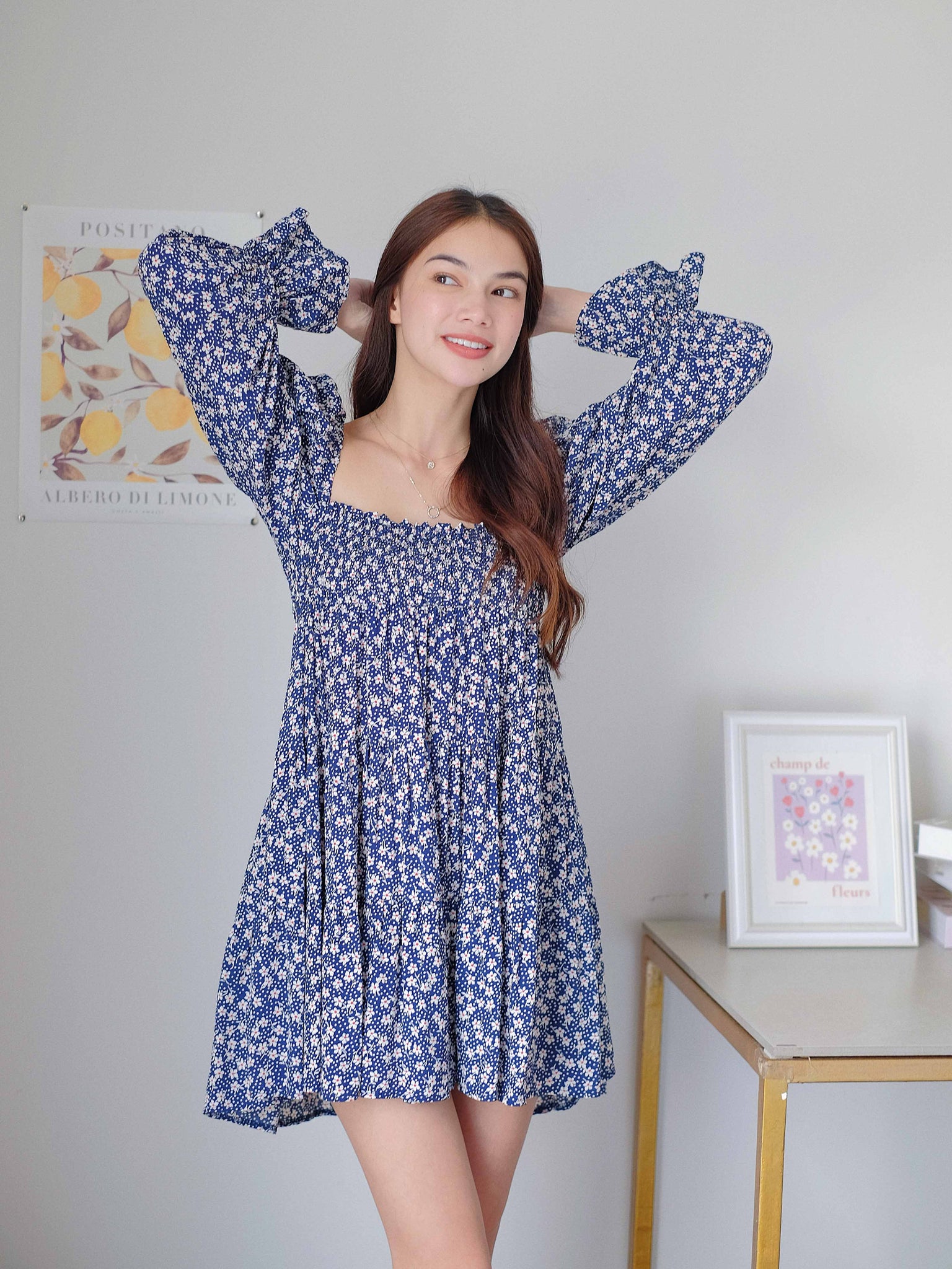 Amelia mini dress - Petunia