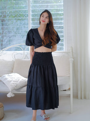 Coral set - black