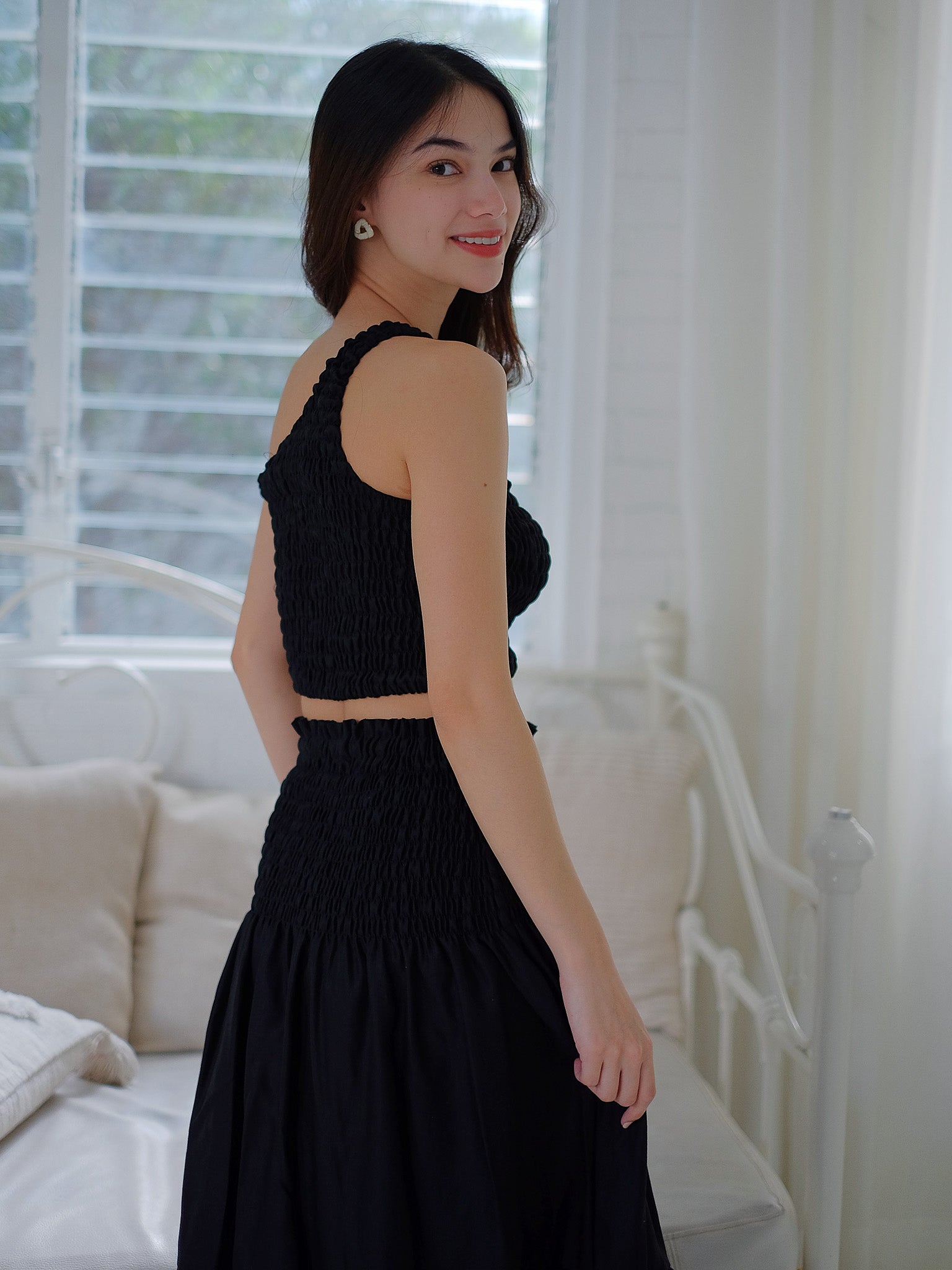 Soleil set - black