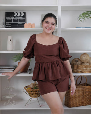 Morticia Set - umber brown