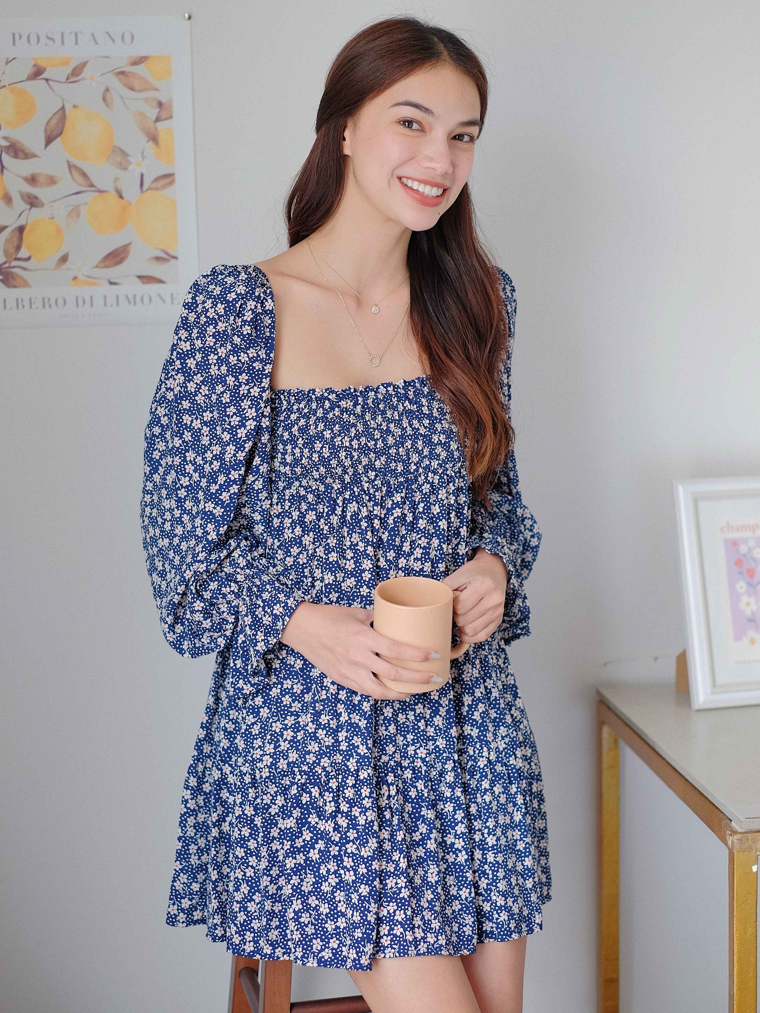 Amelia mini dress - Petunia