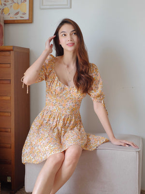 Percy mini dress - Citrus prints