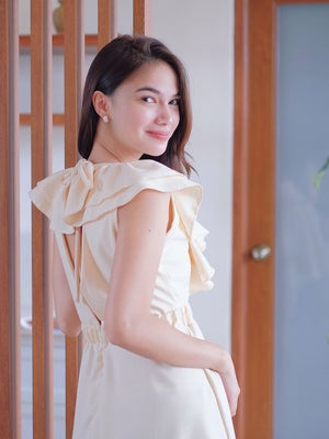 Alicia Mini Dress - cream