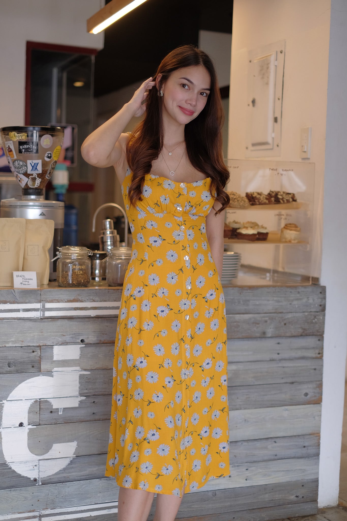 Esther Midi dress - Tuscan